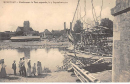 MONETEAU - Eboulement Du Pont Suspendu, Le 4 Septembre 1911 - Très Bon état - Moneteau