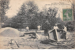 L'ISLE SUR SEREIN - Un Coin De La Rivière - Les Tireurs De Sable - Très Bon état - L'Isle Sur Serein