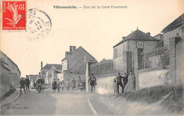 VILLEMANOCHE - Rue De La Cave Courtault - Très Bon état - Autres & Non Classés