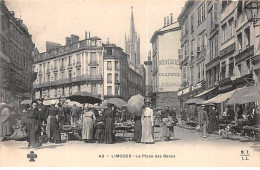 LIMOGES - La Place Des Bancs - Très Bon état - Limoges