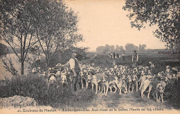 AUBERGENVILLE - Aux Rives De La Seine - Meute De 104 Chiens - Très Bon état - Aubergenville