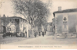 VILLEMOUSTAUSSOU - Avenue De La Grande Fontaine - Place Aymar - Très Bon état - Autres & Non Classés