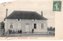 BALIGNICOURT - Mairie Et Ecole - Très Bon état - Other & Unclassified