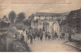 NEUVILLE SUR SEINE - Arrivée Des Bleuets - Juin 1917 - Route De Buxeuil - Très Bon état - Autres & Non Classés