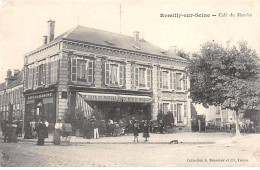 ROMILLY SUR SEINE - Café Du Marché - Très Bon état - Romilly-sur-Seine