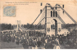 Inauguration Du Pont De JONS NIEVROZ Près Montluel - Arrivée Du Cortège Officiel - Très Bon état - Ohne Zuordnung