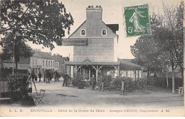 EPOUVILLE - Hôtel De La Queue Du Chien - Georges Hérou, Propriétaire - Très Bon état - Sonstige & Ohne Zuordnung