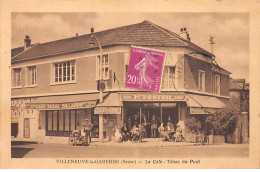 VILLENEUVE LA GARENNE - La Café - Tabac Du Pont - état - Villeneuve La Garenne