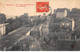 SURESNES - La Rue Des Radiguelles - Vue Artistique - Très Bon état - Suresnes