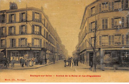 BOULOGNE SUR SEINE - Avenue De La Reine Et Rue D'Aguesseau - Très Bon état - Boulogne Billancourt