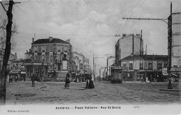 ASNIERES - Place Voltaire - Rue Saint Denis - Très Bon état - Asnieres Sur Seine