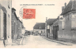 LA CHAPELLE VIEILLE FORET - La Grande Rue - Très Bon état - Autres & Non Classés