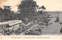 Fête Des Pêcheurs - Pont De JUVISY DRAVEIL - Restaurant Lapreuvote - état - Juvisy-sur-Orge