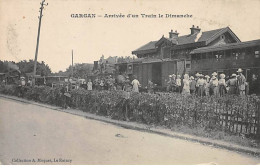 GARGAN - Arrivée D'un Train Le Dimanche - Très Bon état - Livry Gargan