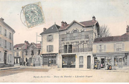 MAULE - Place Du Marché - Librairie Fageot - Très Bon état - Maule