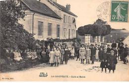 LA GENEVRAYE - Ecole Et Mairie - état - Other & Unclassified