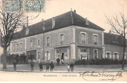 PONTHIERRY - Café Grison - Très Bon état - Autres & Non Classés