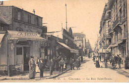 COLOMBES - La Rue Saint Denis - état - Colombes