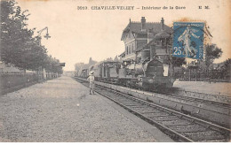CHAVILLE VELIZY - Intérieur De La Gare - Très Bon état - Chaville