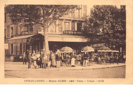 EPINAY SUR SEINE - Maison Agier - Tabac - Café - Très Bon état - Altri & Non Classificati