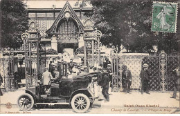 SAINT OUEN Illustré - Champ De Courses - L'Entrée Du Pesage - Très Bon état - Saint Ouen