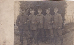 AK Foto 4 Deutsche Soldaten - 1916  (69210) - War 1914-18