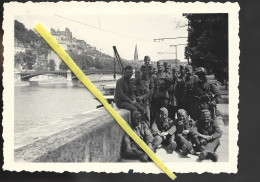 69 008 0524 WW2 WK2 RHONE LYON  INVASION  SOLDATS ALLEMANDS 1940 - Guerra, Militari