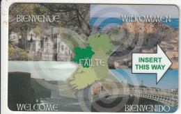 Manufacturer -  KEY HOTEL    Welcome-Willkommen-bienvenue-Failte- Ireland's Landscapes - Cartes D'hotel