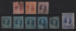 Queensland - Petit Lot De 9 Timbres Obliteres - Usados