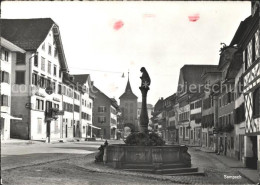 11648073 Sempach LU Rathausbrunnen Sempach - Sonstige & Ohne Zuordnung