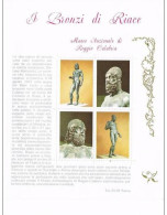 I BRONZI RIACE MUSEO NAZIONALE DI REGGIO CALABRIA ERINNOFILO FOGLIETTO - Erinofilia