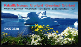 Dänemark Grönland 126+189, 84+101 Postfrisch Als Markenheftchen #KK090 - Autres & Non Classés