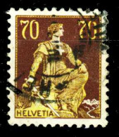 SCHWEIZ 1908 Nr 108 Gestempelt X299B1E - Oblitérés