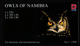 Namibia 937-941 Postfrisch Als Markenheftchen #KK176 - Namibia (1990- ...)