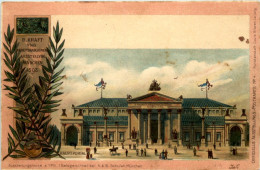 München - 2. Kraft Und Arbeitsmaschinen Ausstellung 1898 - Litho - Muenchen