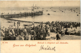 Gruss Aus Helgoland - Ankunft In Helgoland Und Lästerallee - Helgoland