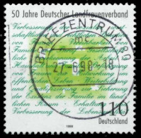 BRD 1998 Nr 1988 Zentrisch Gestempelt X6C8FAA - Used Stamps