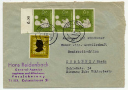 BRD 1956 Nr 232-233 BRIEF MIF X710D2E - Storia Postale