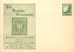 Berlin - Briefmarke Nationale Ausstellung 1937 - Ganzsache PP 142 C11 - Sonstige & Ohne Zuordnung