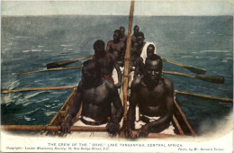 Central Africa - Lake Tanganyika - The Crew Of The Dove - Tanzanía