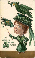 Irland - The Wearing Of The Green - Prägekarte - Other & Unclassified