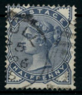 GROSSBRITANNIEN 1840-1901 Nr 72 Gestempelt X69FA12 - Usados