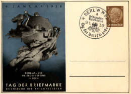 Tag Der Briefmarke 1938 - Ganzsache PP122 C75 Mit SST Berlin - Andere & Zonder Classificatie