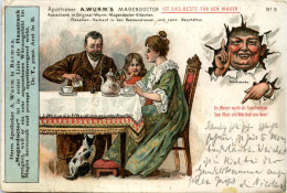 Werbung - Apotheker A. Wurm In Bamen - Litho - Publicité