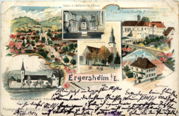 Ergersheim Im Elsass - Litho - Altri & Non Classificati