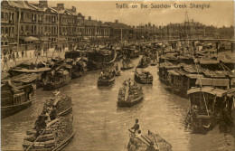 China - Shanghai - Traffic On The Soochow Creek - China