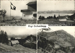 11647851 Rigi Scheidegg Bergkapelle Seilbahn S.J.H. Rigi-Huesli Rigi Scheidegg - Otros & Sin Clasificación