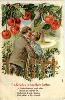Die Kirschen In Nachbars Garten - Prägekarte - Couples