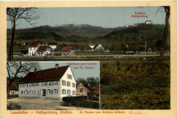 Leustetten Heiligenberg - Station - Gathaus Zum Löwen - Autres & Non Classés