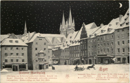 Eger - Unterer Marktplatz - Boehmen Und Maehren